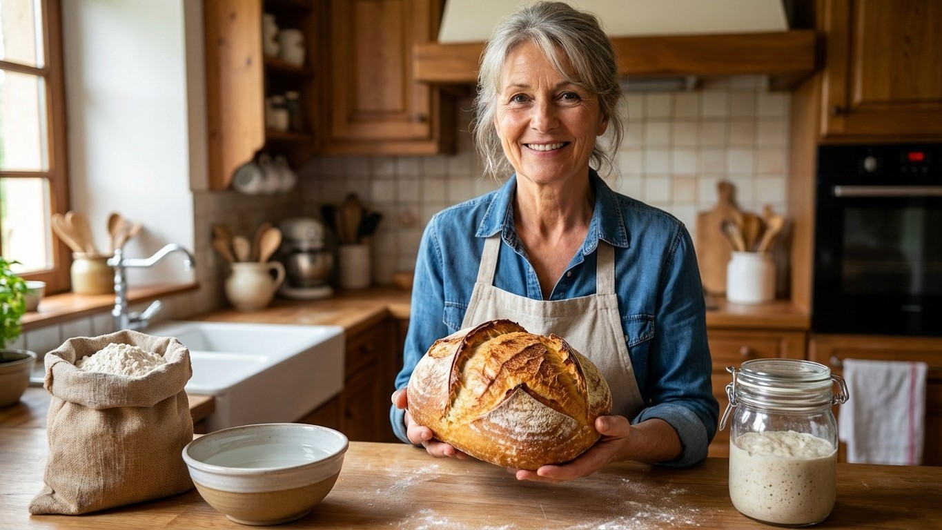 J'ai économisé des dizaines d'euros en faisant mon pain de cette manière (et je pense aussi avoir trouvé le secret d'une m...