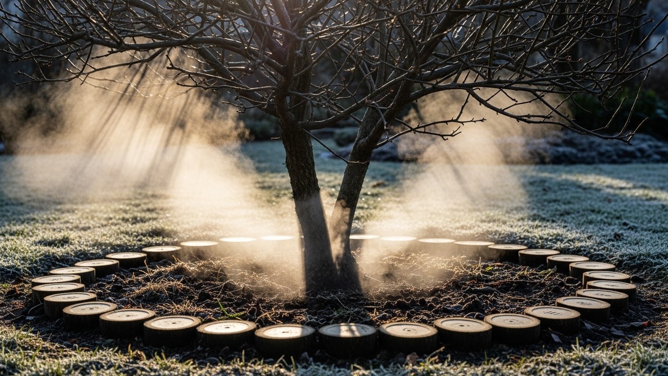 Du journal humide au pied de ses rosiers en janvier : ce qu'elle a constaté après 48 heures dépasse l'entendement !