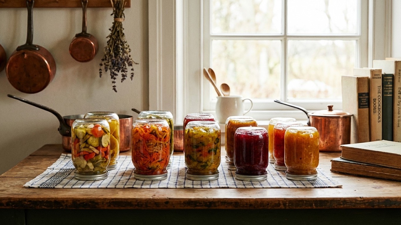 Les anciens le savaient, eux : la technique du bocal retourné qui évite les moisissures et conserve vos préparations mieux...