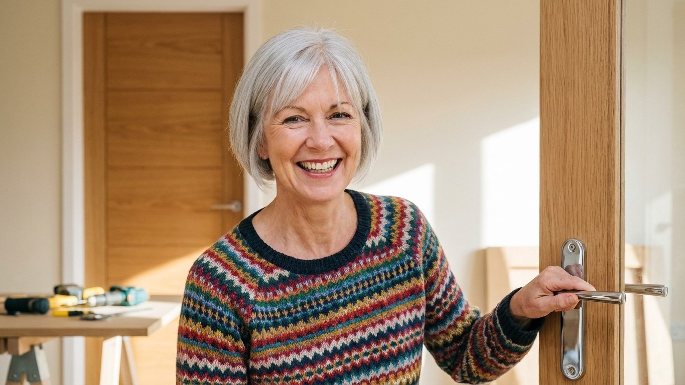 « Je regarde mon mari bricoler depuis 30 ans… et je me demande si changer une poignée de porte soi-même n'est pas devenu p...