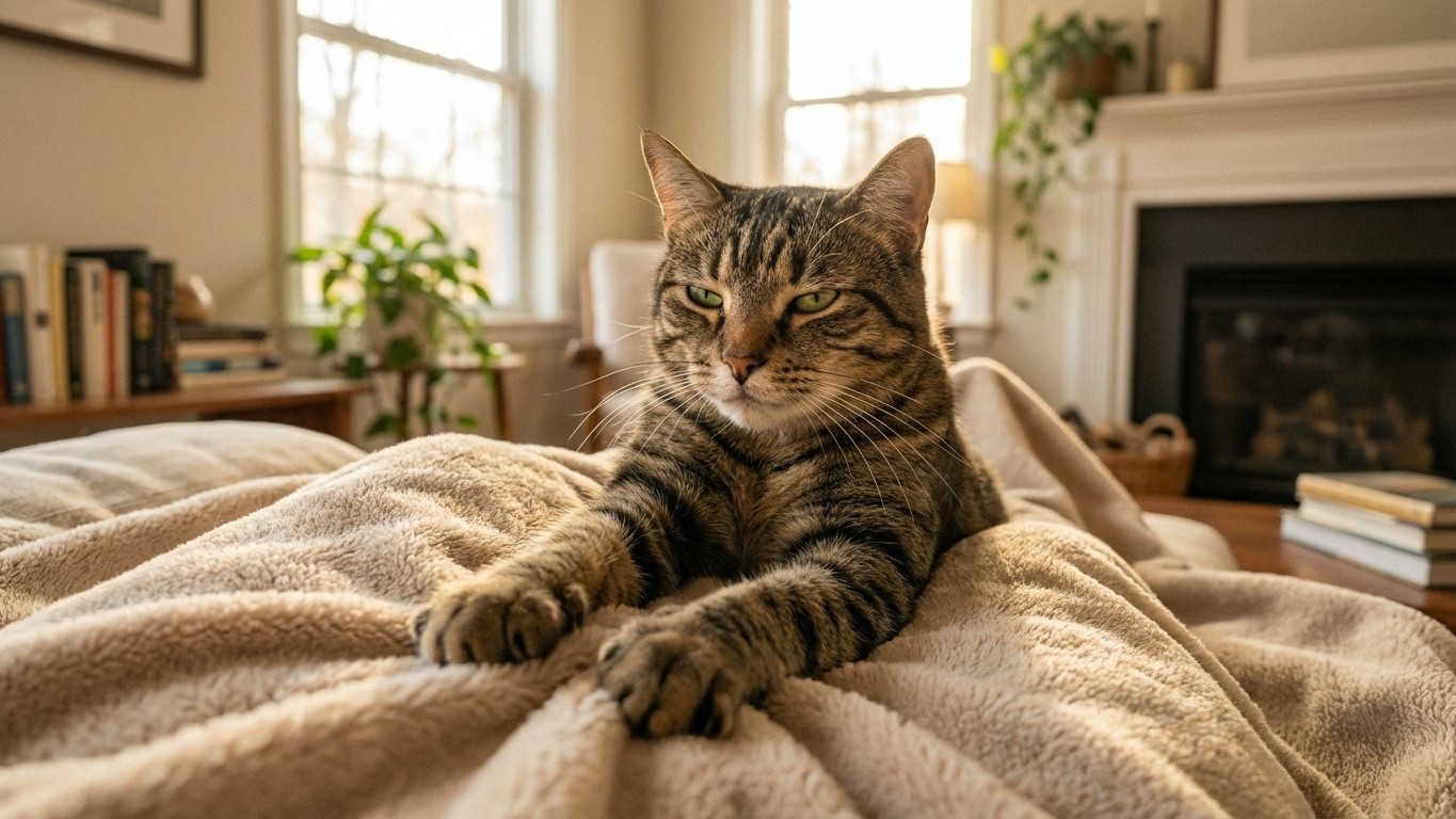 Les anciens le savaient avant tout le monde : ce petit geste répété de votre chat révèle tout de son état émotionnel