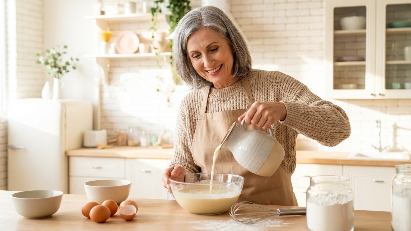 « Je ne sais plus comment m'y prendre avec elle » : le geste que beaucoup font en premier ruine leur pâte à crêpes
