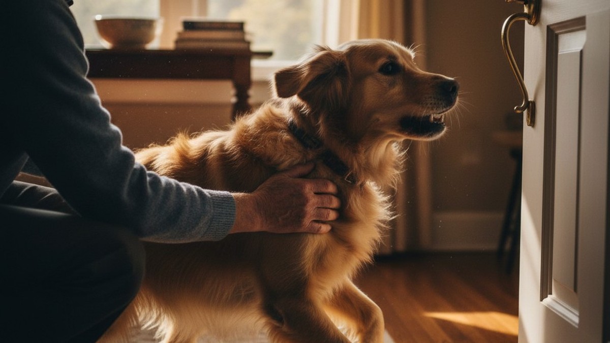 « Je ne sais plus comment le calmer quand quelqu'un sonne » : ce qui se passe vraiment dans la tête de votre chien face au...
