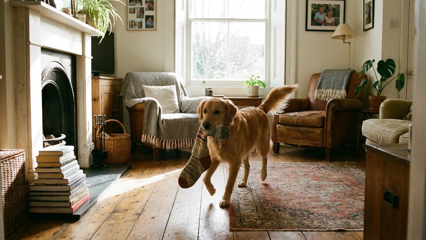 Un simple objet du quotidien et votre chien ne s'ennuie plus quand vous partez de la maison !