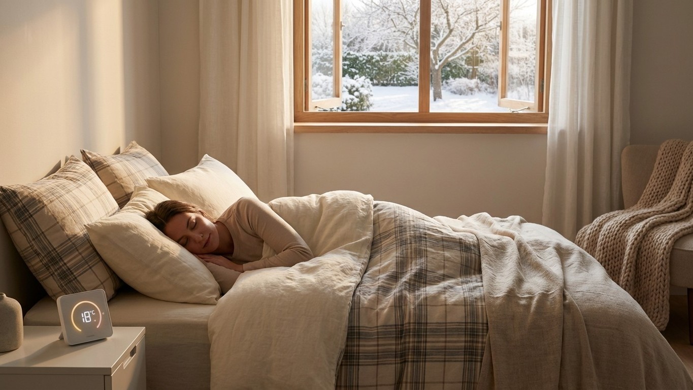 Je dormais mal l'hiver, jusqu'au jour où j'ai compris cette erreur avec mon chauffage