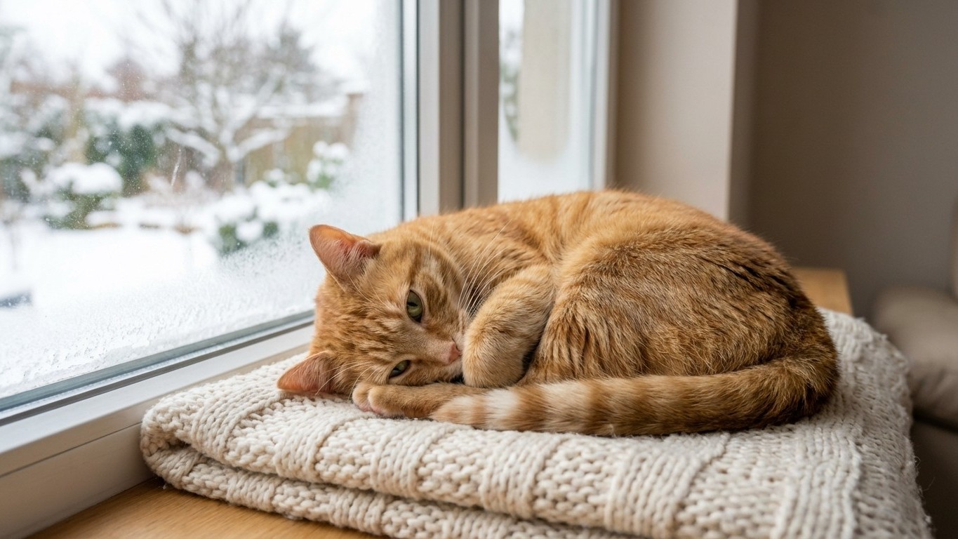 Chat et hiver : ces signes souvent ignorés qui montrent que votre compagnon souffre (et comment l’aider)