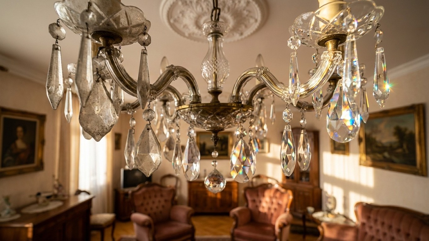 Lustre cristal terni : comment le raviver et retrouver l’éclat