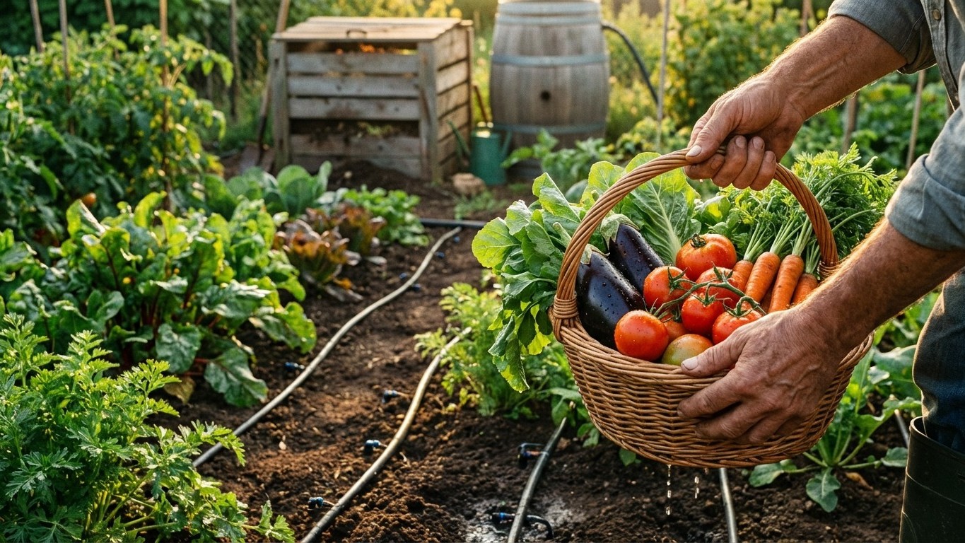 La technique coréenne qui divise la consommation d'eau du jardin par trois — et fait exploser les récoltes