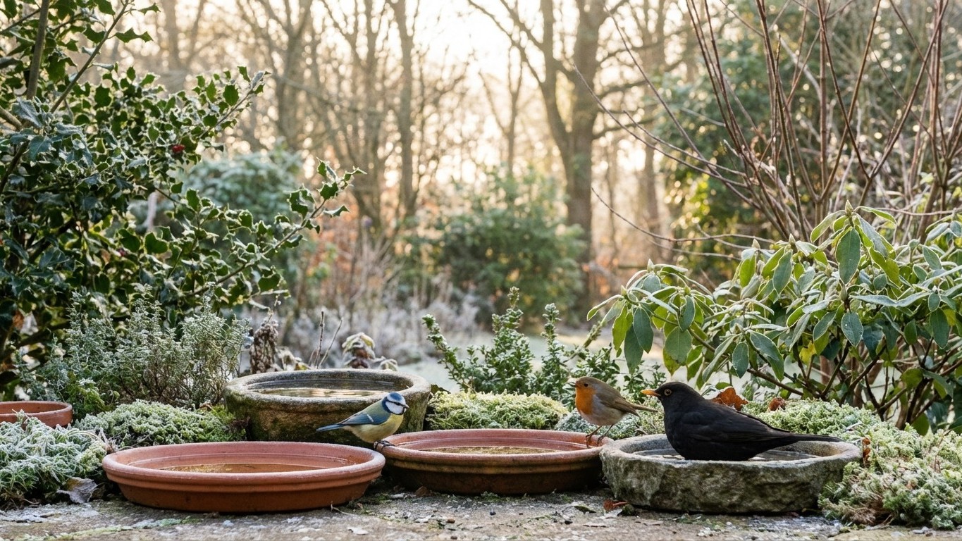 Ce vieux réflexe de grand-père attire des dizaines d'oiseaux dans mon jardin chaque hiver