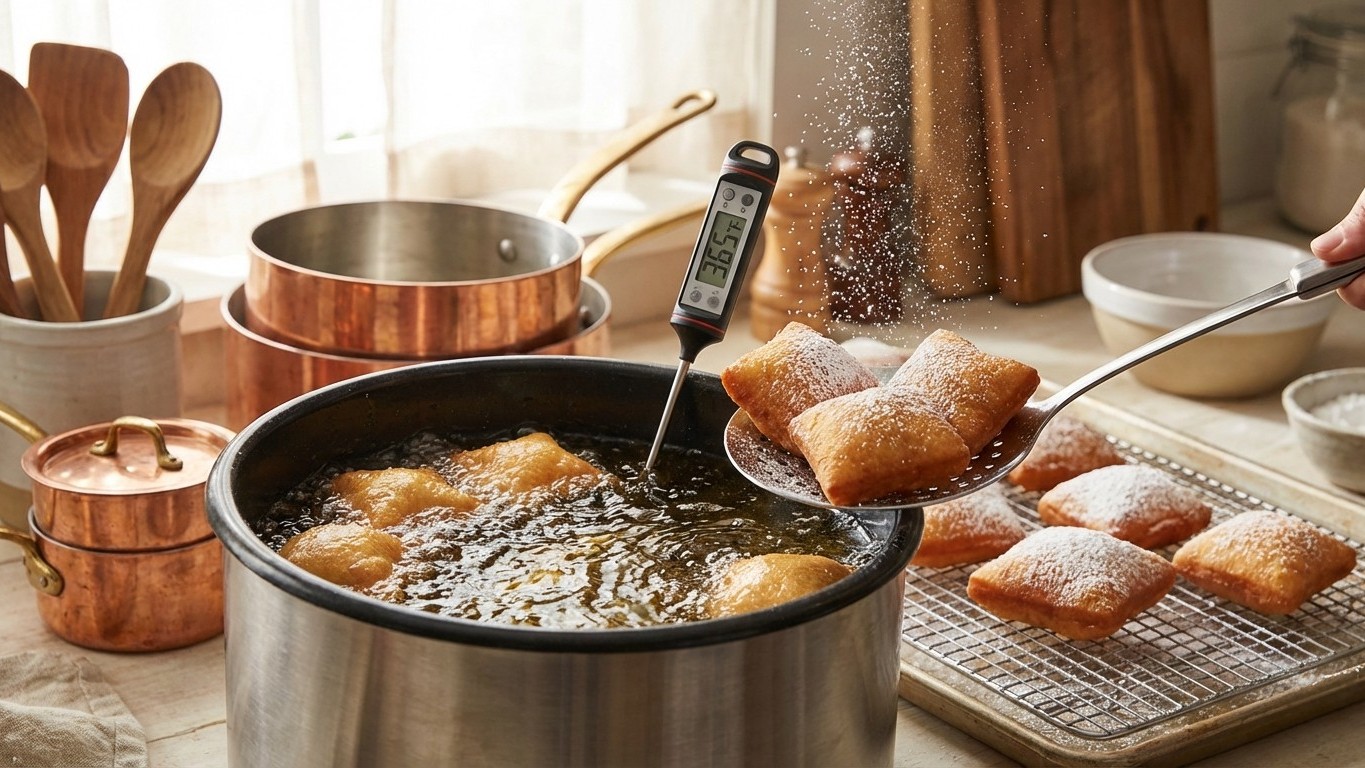 J'ai enfin compris pourquoi mes beignets de Mardi Gras absorbaient autant d'huile