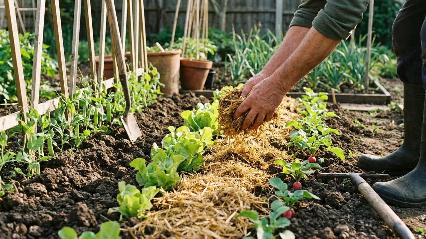 Les anciens jardiniers ne juraient que par ce paillage oublié pour réveiller la terre après l'hiver