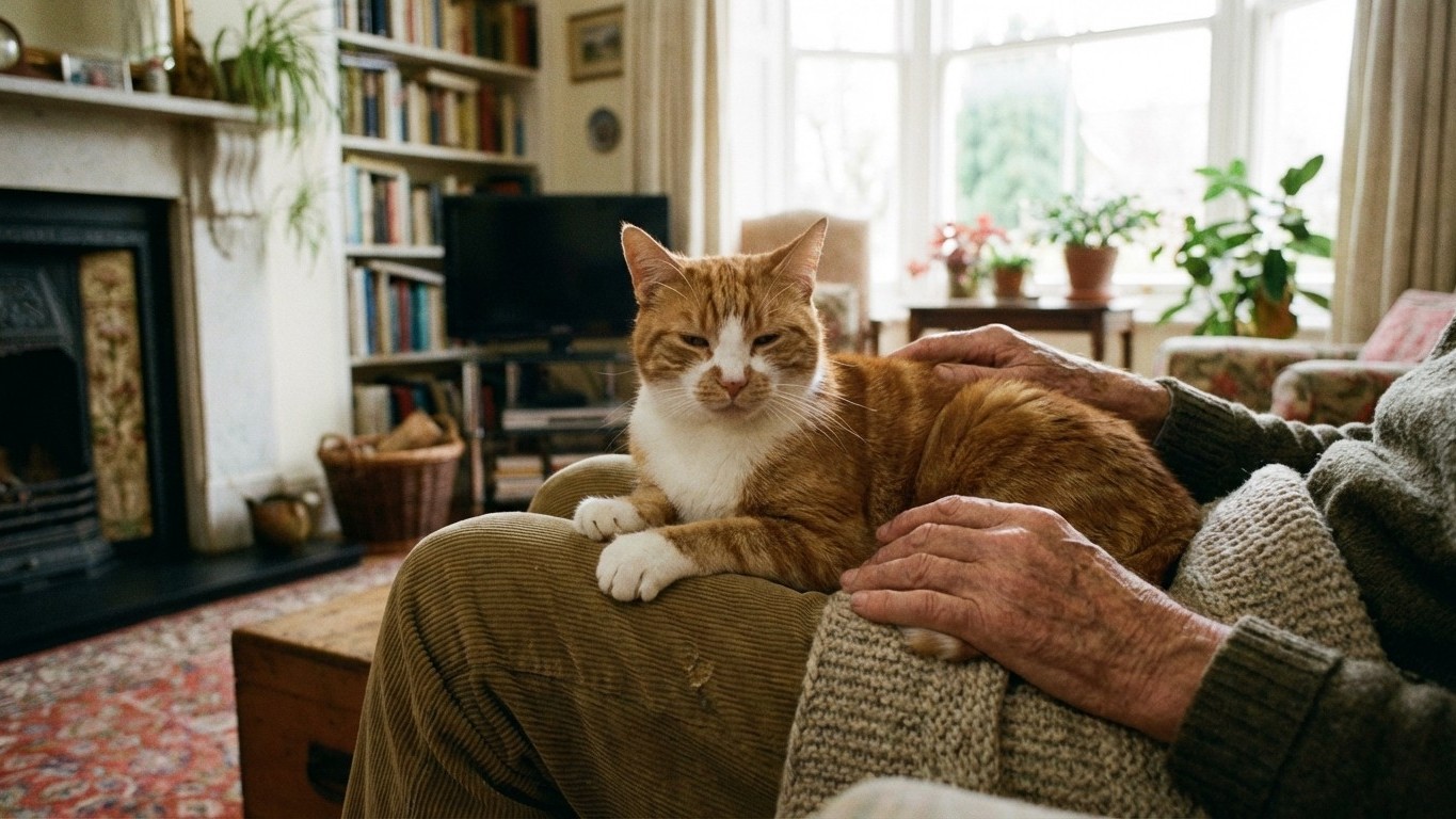 Votre chat vous pétrit avec ses pattes ? Ce qu'il essaie vraiment de vous dire