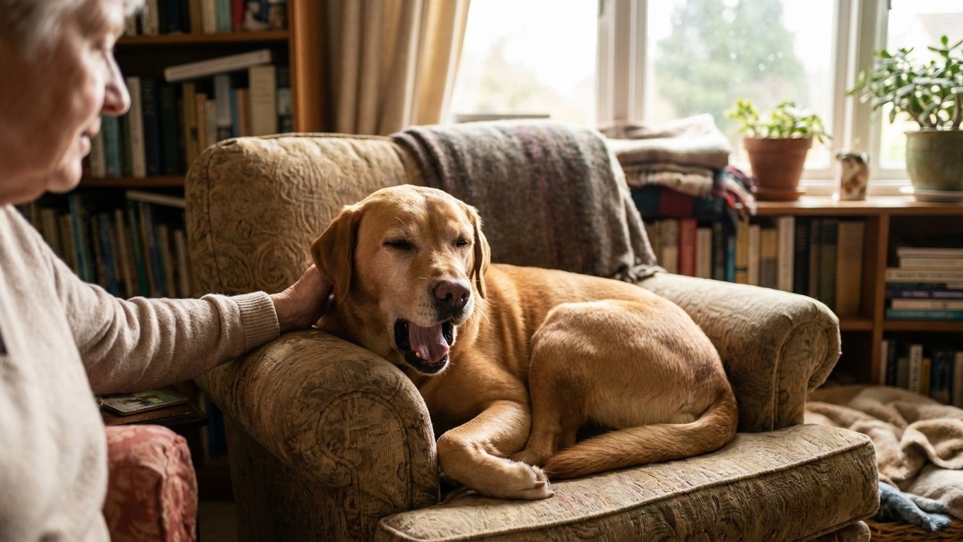 « Je pensais qu'il était juste fatigué » : ce que ce bâillement de votre chien essaye vraiment de vous dire