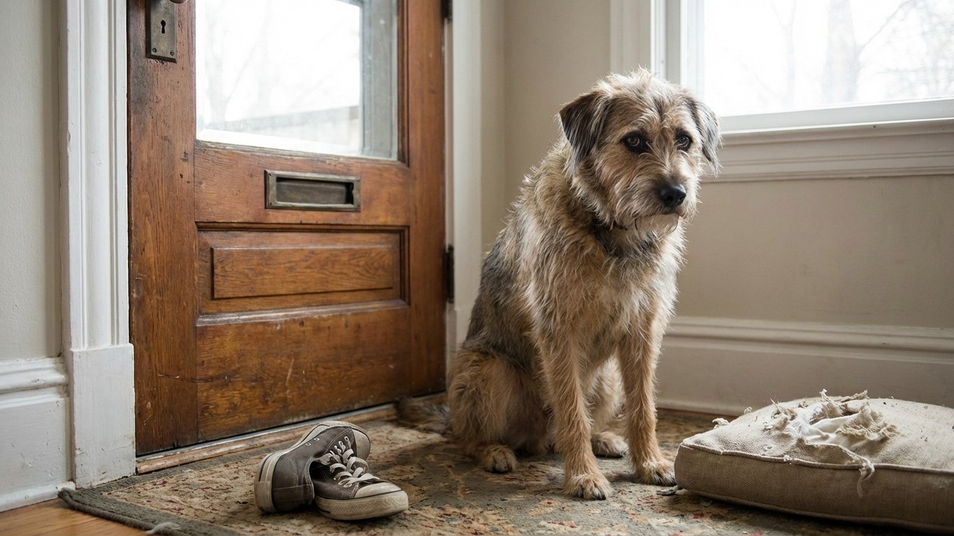 « Je pensais qu'il faisait juste une bêtise » : ces signes révèlent que votre chien souffre en votre absence
