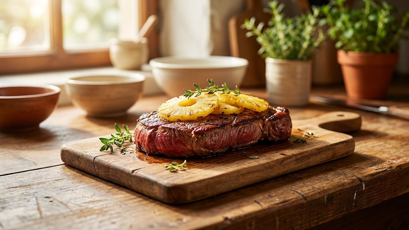 Ma viande était toujours dure jusqu'à ce qu'un boucher me montre ce fruit à poser dessus 30 minutes avant