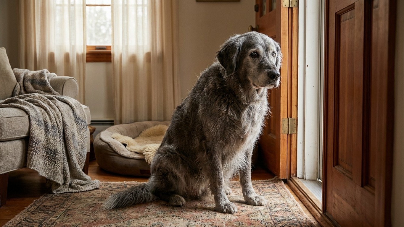 Anxiété de séparation du chien senior : solutions progressives et erreurs à éviter