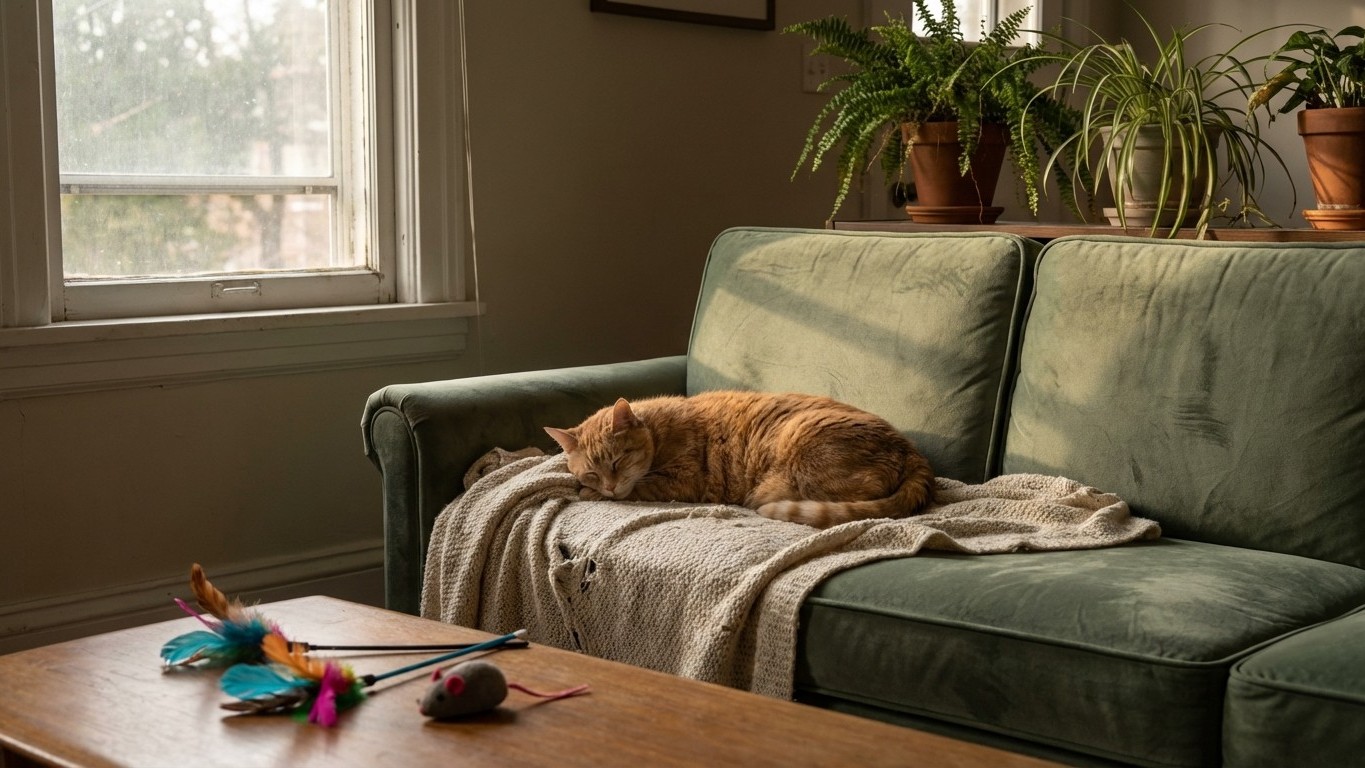 « Il passe ses journées à dormir » : pourquoi c'est un signal d'alarme pour votre chat d'intérieur