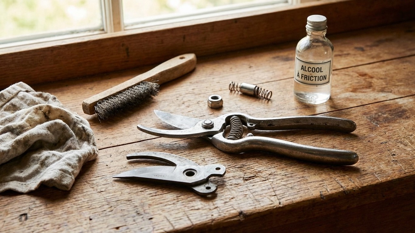 Votre sécateur coupe mal ? Ce geste que personne ne fait est pourtant le seul qui compte