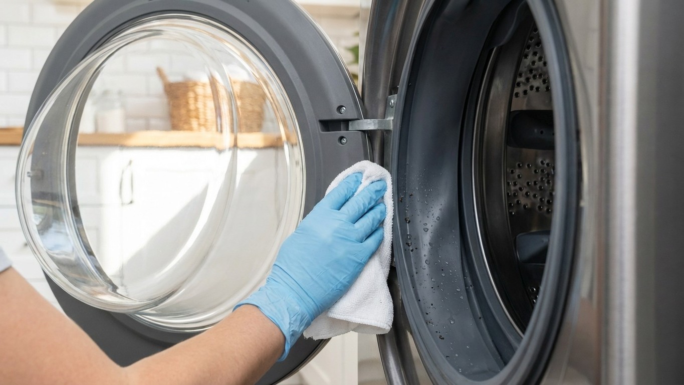 Fini le linge qui sent l'humidité : cette vérification de 30 secondes sur votre machine change tout