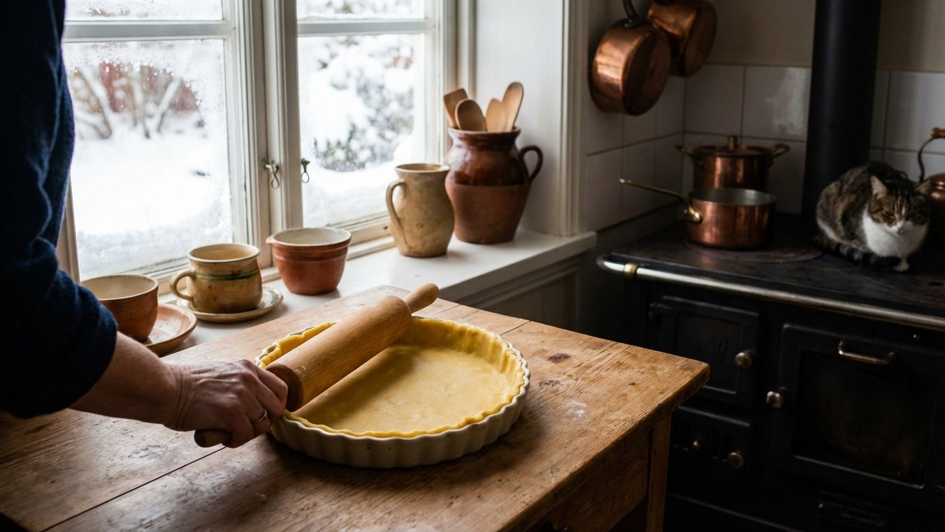 Ce geste que janvier transforme en véritable secret pour une pâte brisée parfaite