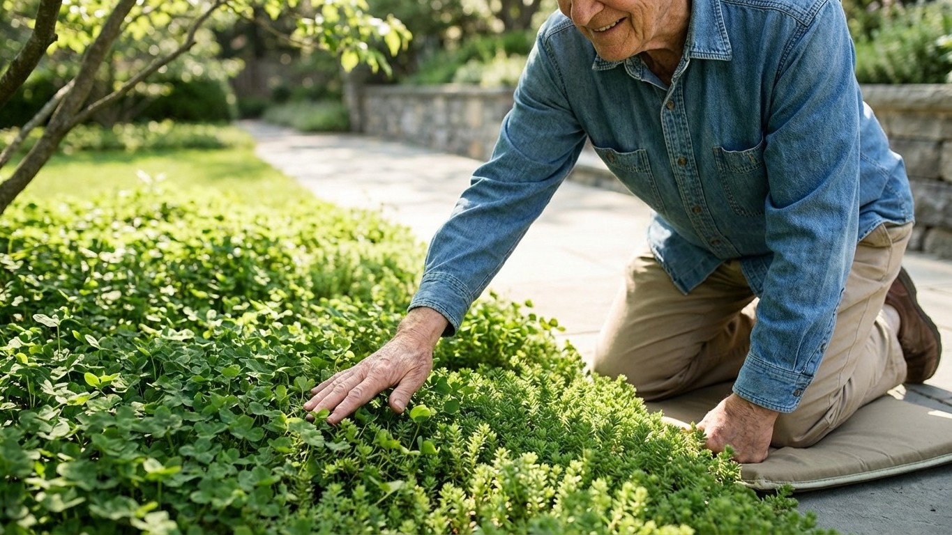 Couvre-sol sans entretien : limiter le désherbage avec les bonnes plantes
