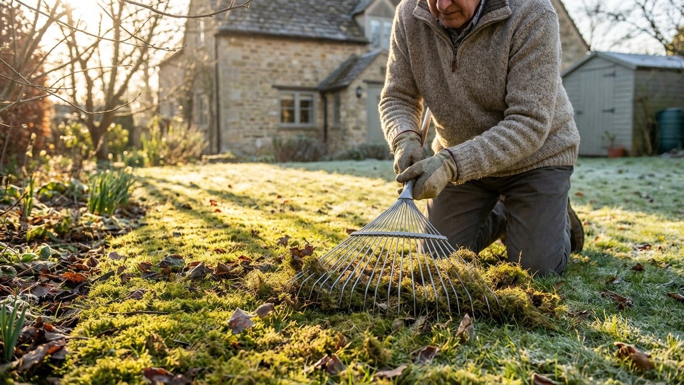 Ce geste oublié de février pour une pelouse parfaite dès le printemps (conseil jardin de grand-mère)