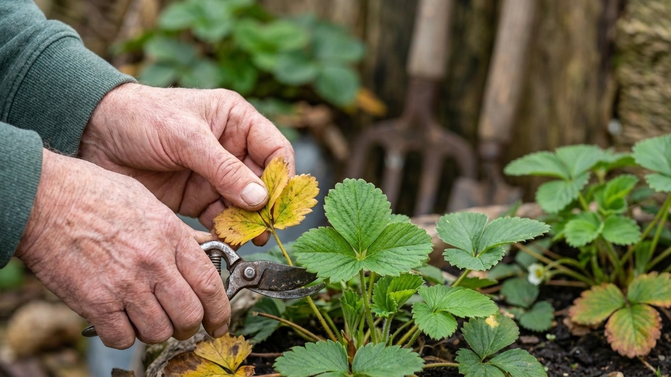 J'ai appliqué ce geste de février sur mes fraisiers : ils n'ont jamais produit autant au printemps