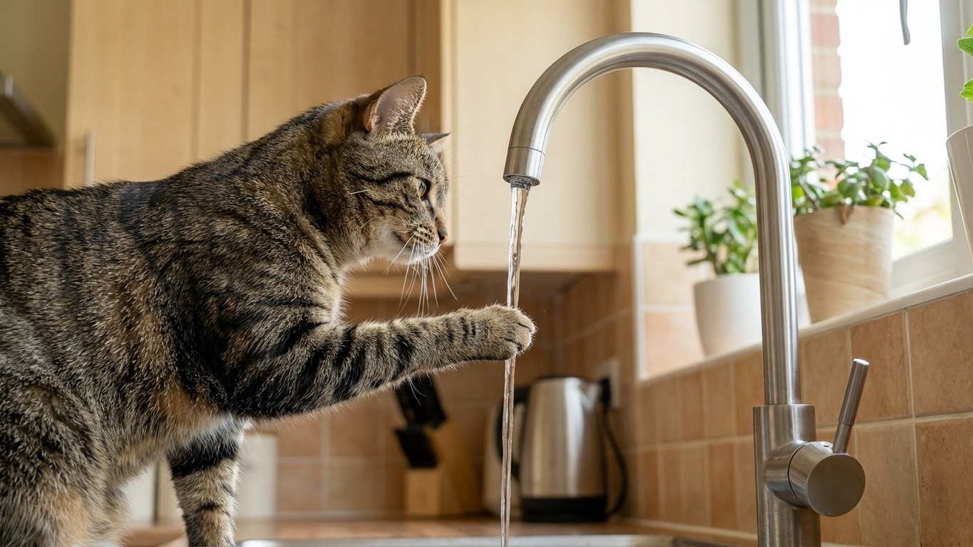 « Il refuse de boire dans sa gamelle » : ce que votre chat essaie vraiment de vous dire