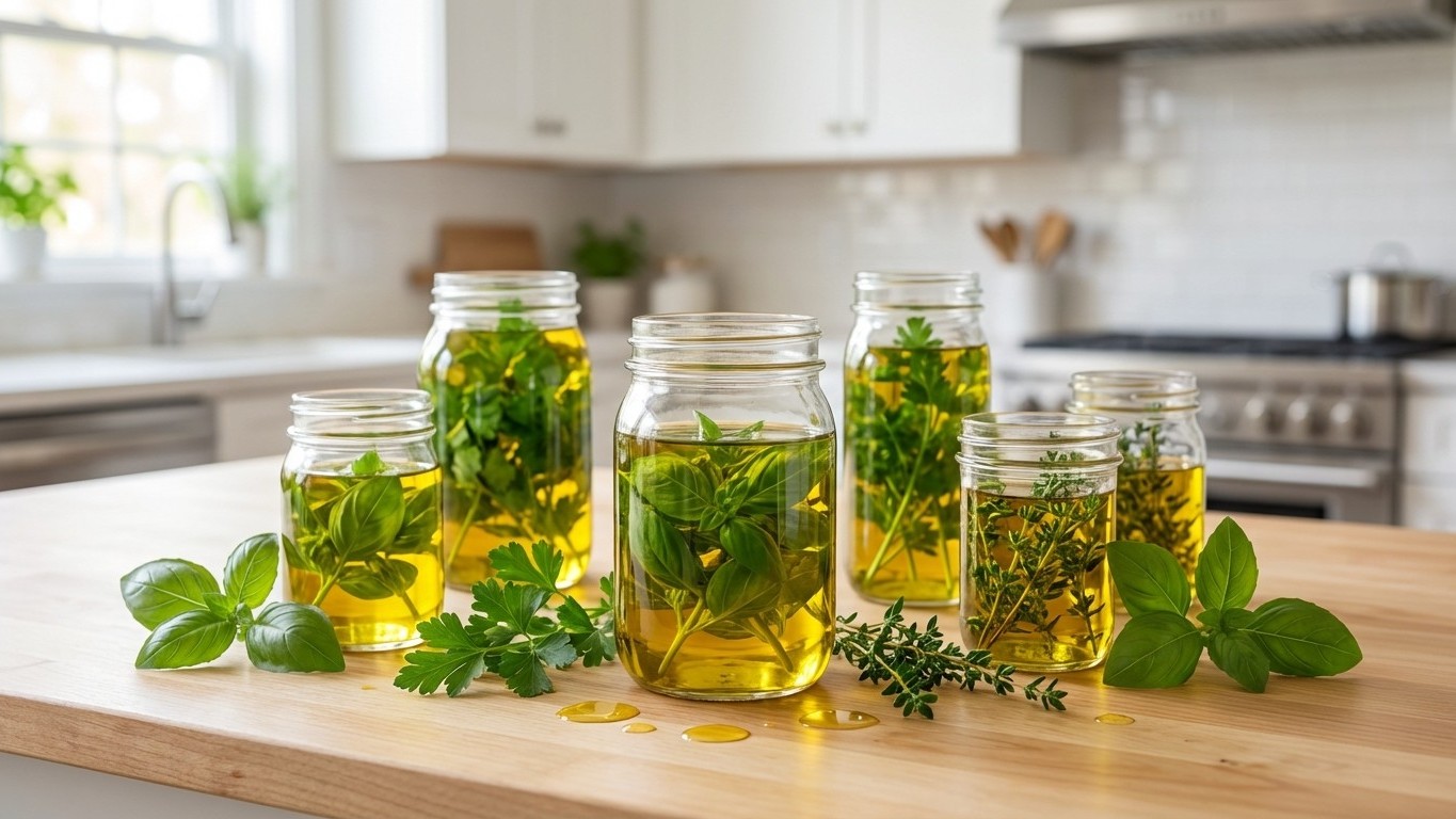 Fini les herbes qui noircissent au frigo : cette méthode à l'huile change tout