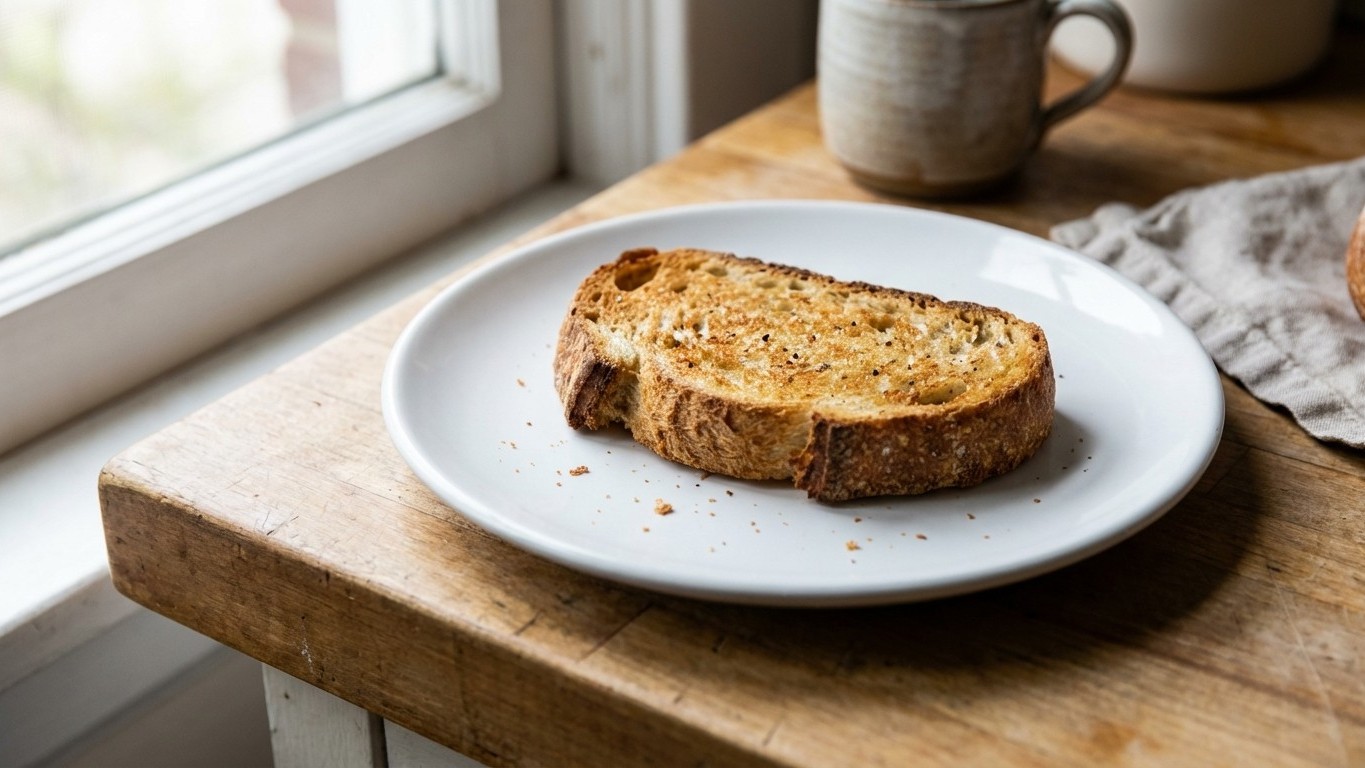 Mon pain dur finissait toujours à la poubelle : cette astuce de grand-mère a tout changé