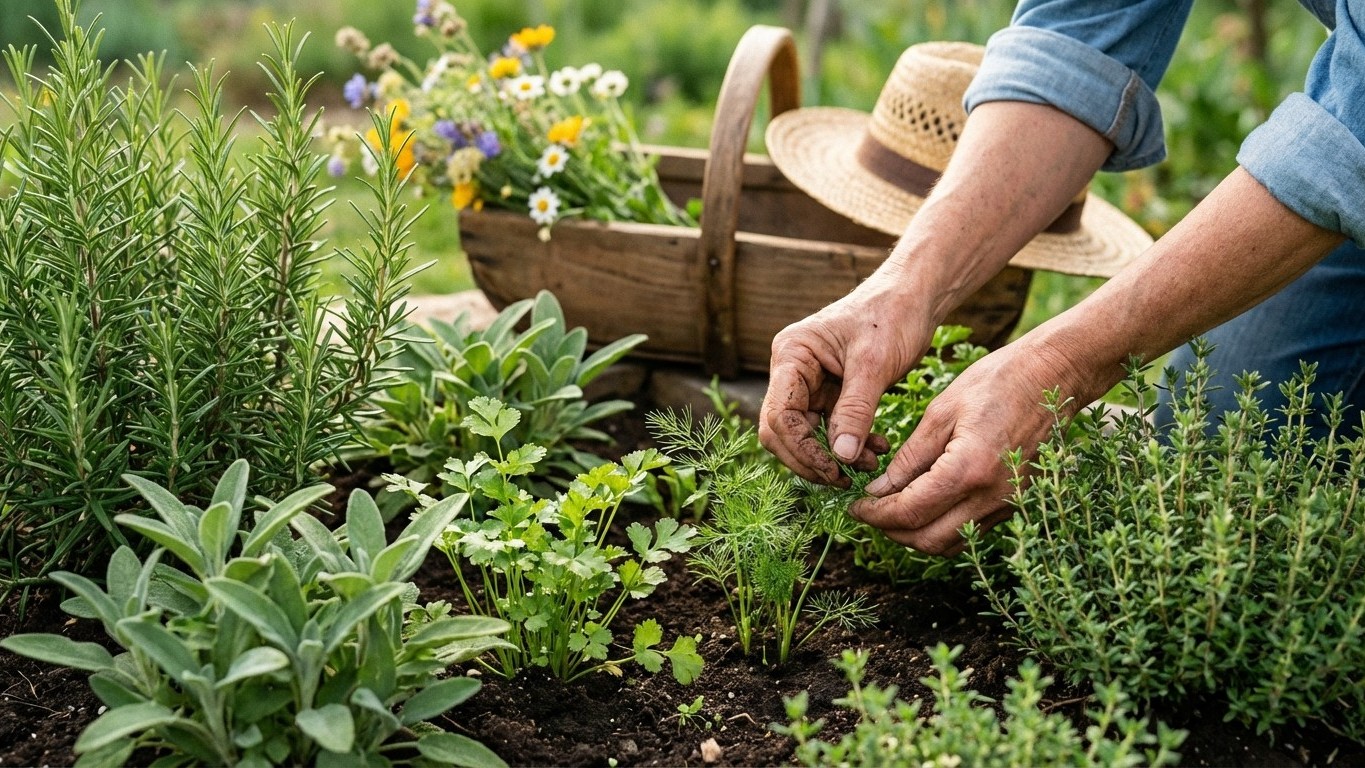 J'ai arrêté de racheter des plants chaque printemps : ces aromatiques reviennent toutes seules depuis 5 ans