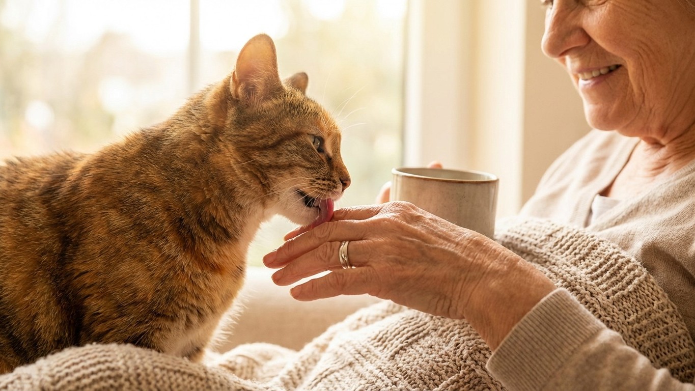 Votre chat fait ce geste précis ? Il vous considère officiellement comme l'un des siens