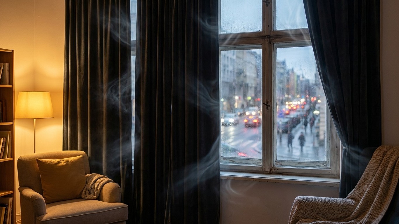 Je pensais isoler ma pièce : l’erreur que font ces rideaux