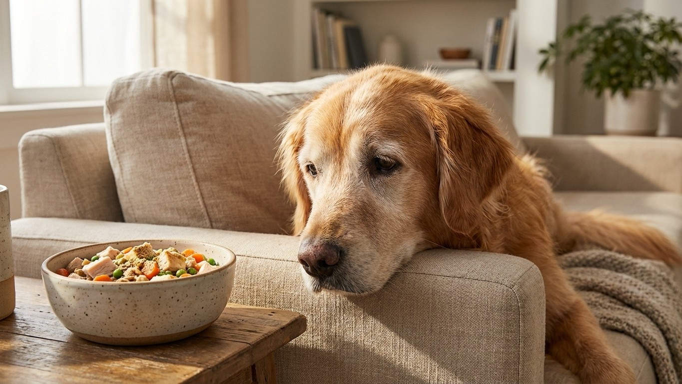 Alimentation du chien senior et du chat senior : besoins, rations, poids et pathologies