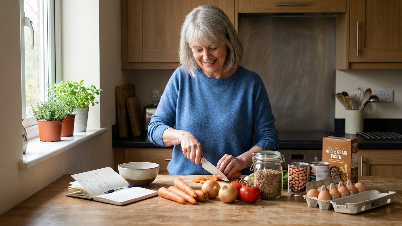 Cuisiner sain pas cher : menus, produits de base et recettes petit budget
