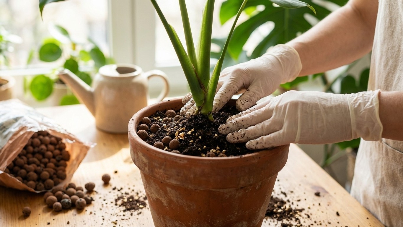 Le geste de mars pour les plantes d'intérieur qui évite la corvée d'arrosage tout l'été