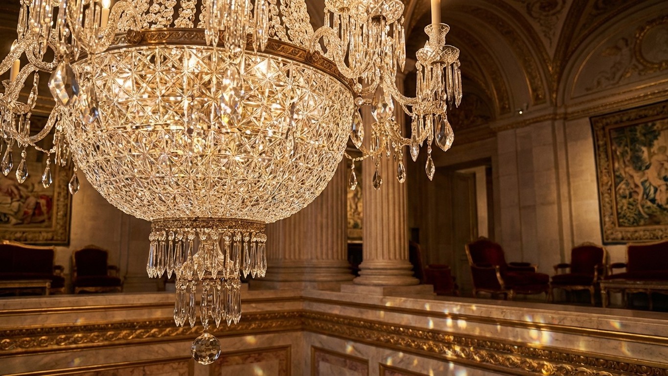 Lustre Baccarat en cristal : prestige, prix et alternatives