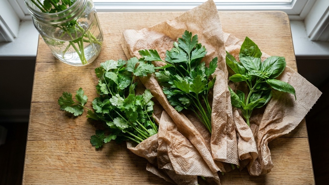 « Mes herbes fraîches tenaient 3 jours » : depuis cette astuce japonaise, elles durent 3 semaines