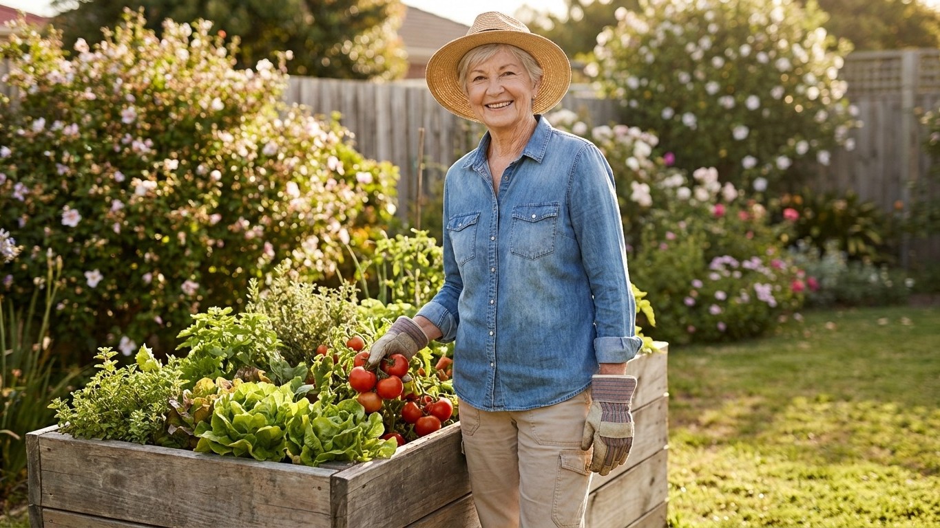 Potager surélevé pour senior : cultiver à bonne hauteur et avec peu d’entretien