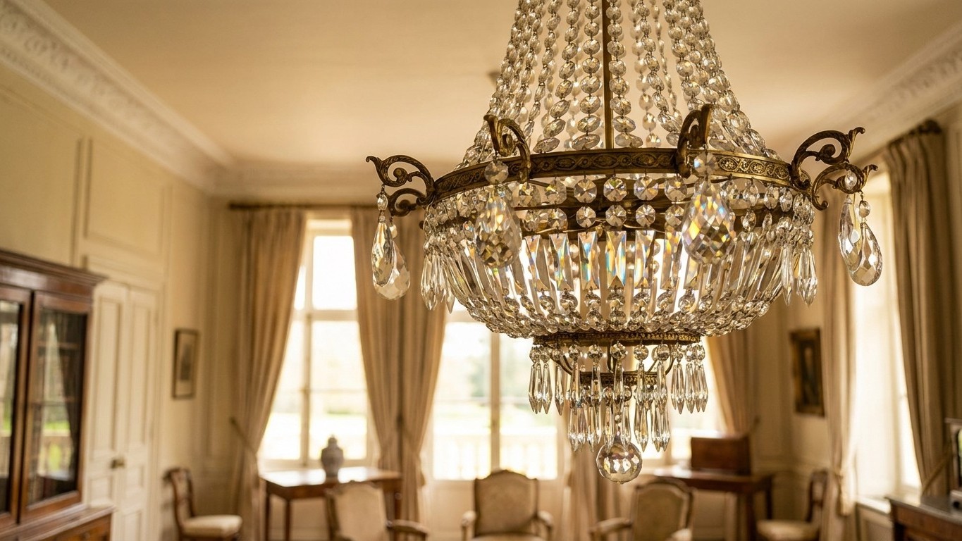 Styles de lustres en cristal : ancien, vintage, baroque, Murano…