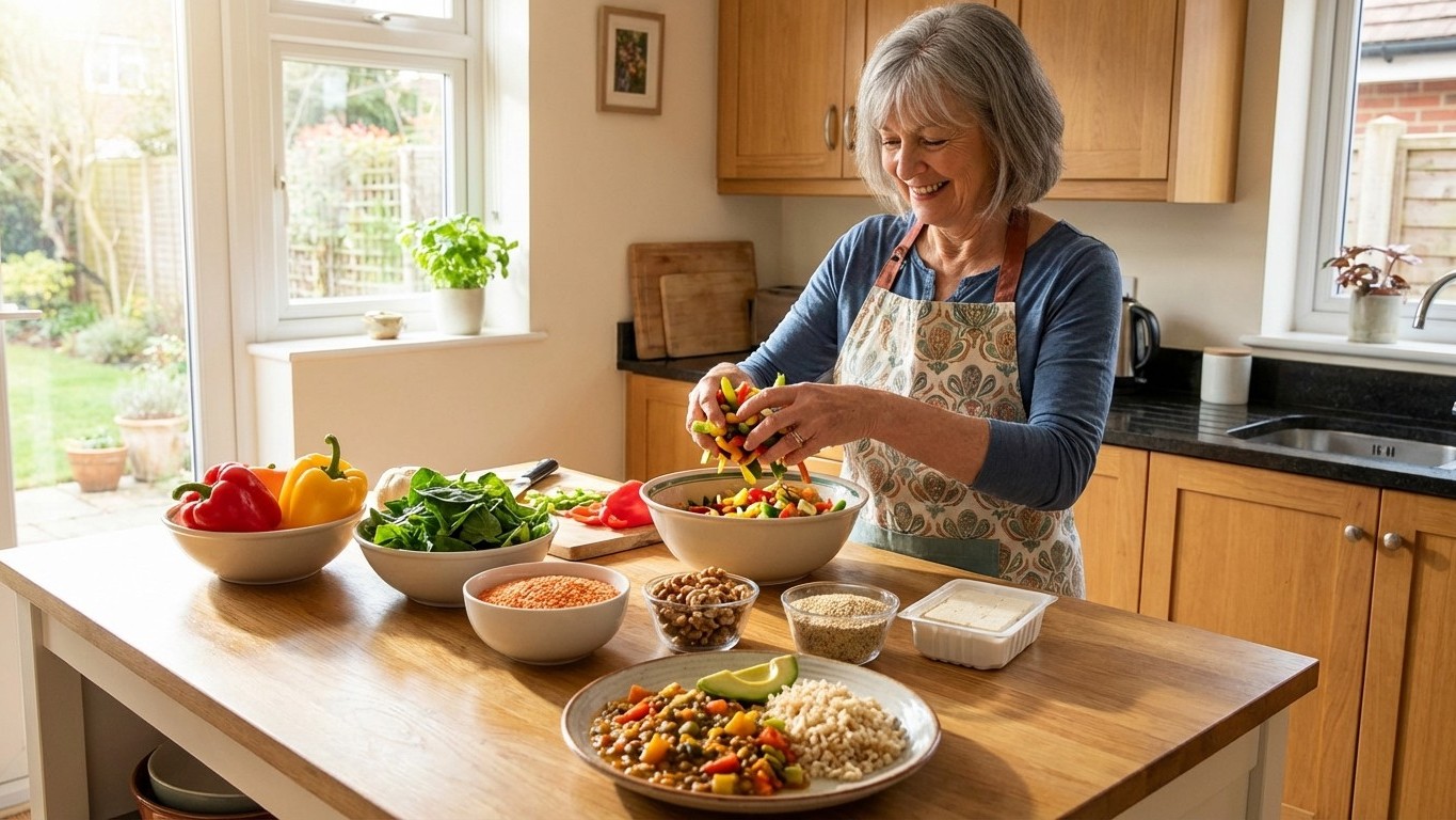 Recettes végétariennes équilibrées faciles : protéines, idées et menus