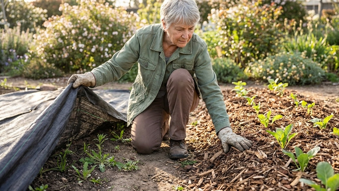 Toile de paillage ou paillis : lequel choisir selon votre sol et vos plantes