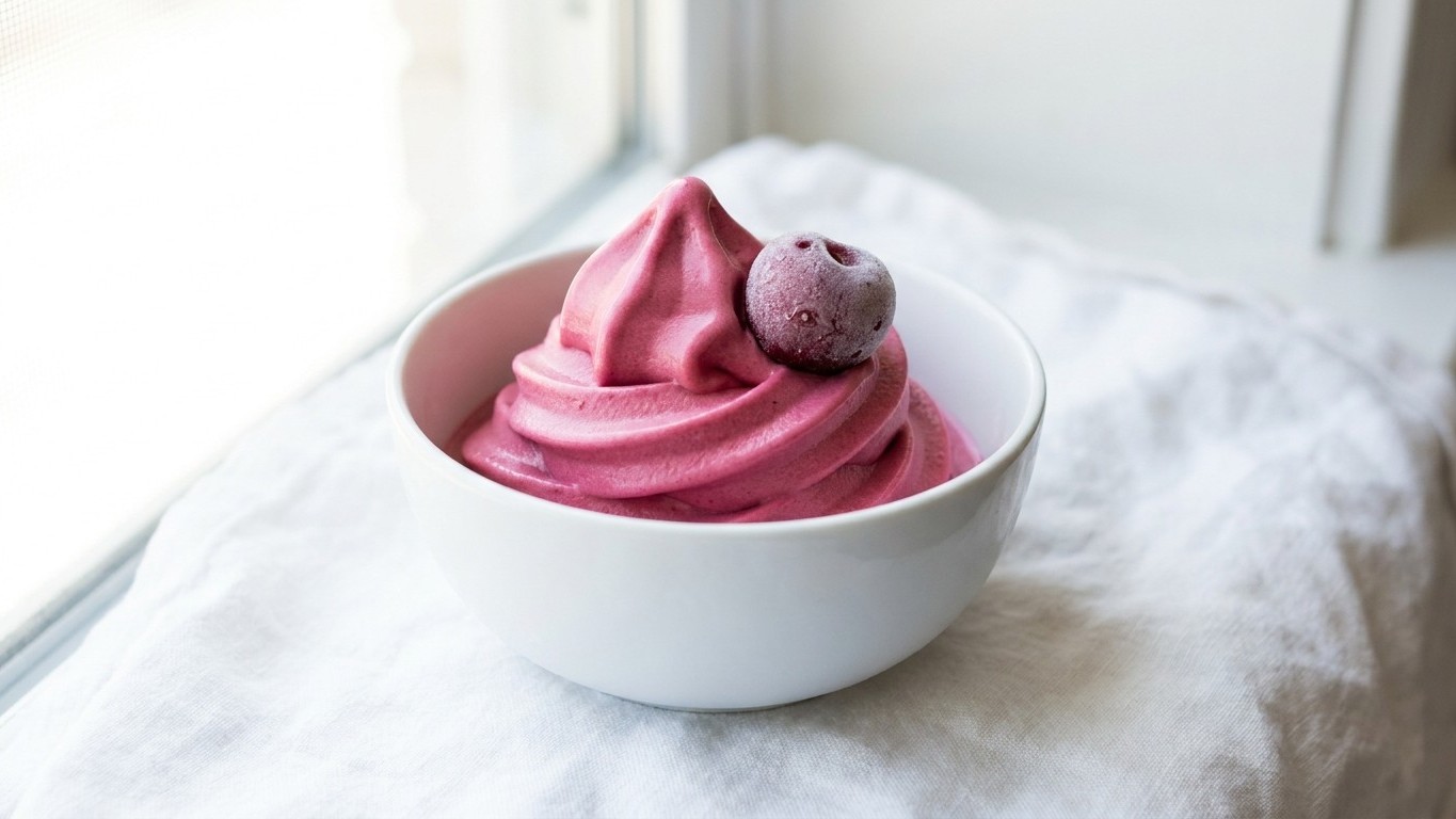 J'ai mixé des cerises surgelées avec du lait concentré juste pour tester : mes invités ont cru que j'avais ressorti la sor...