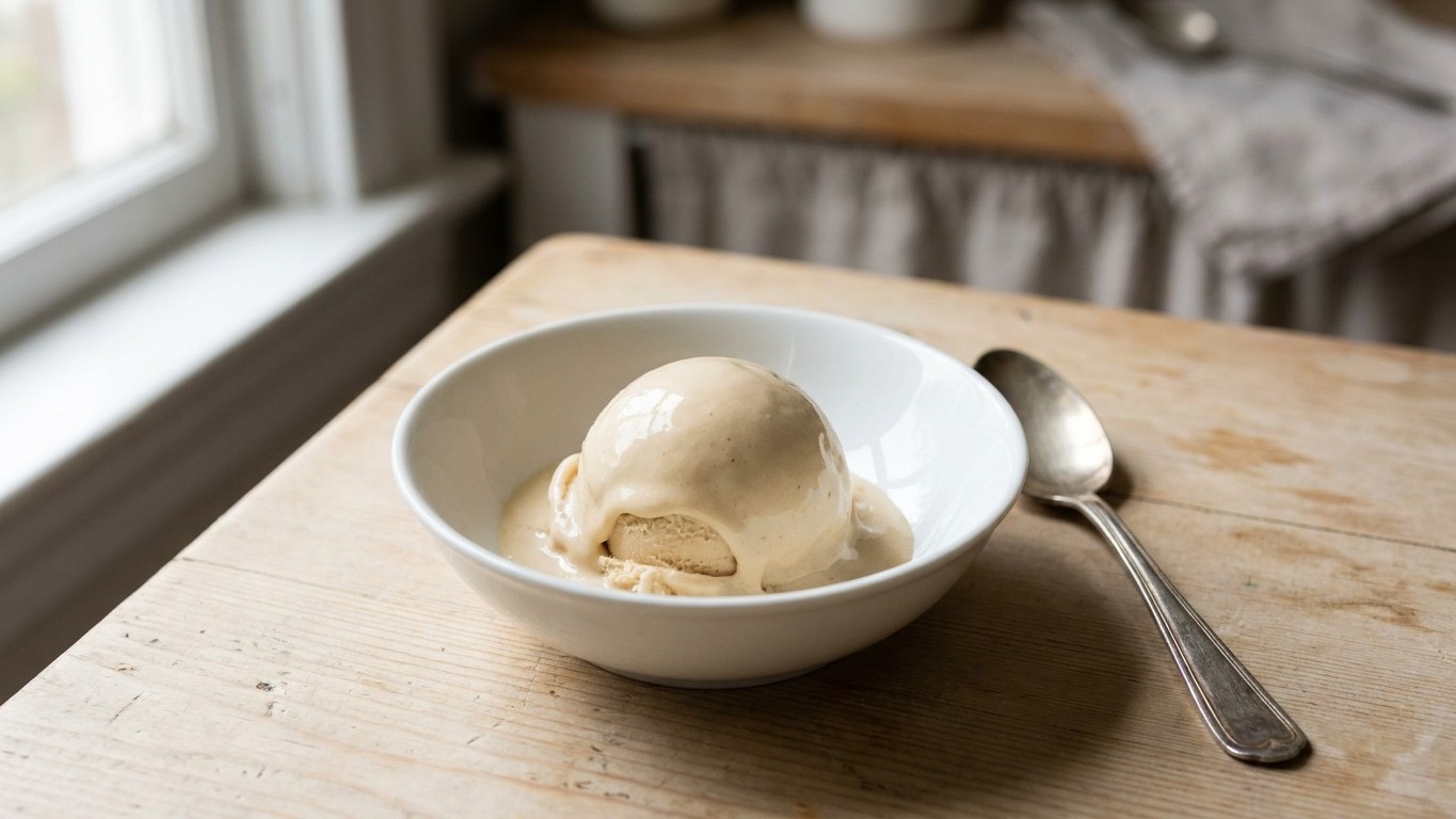 J'ai mixé du riz cuit avec de la crème et du sucre juste pour tester : mes invités ont cru que j'avais ressorti la sorbetière