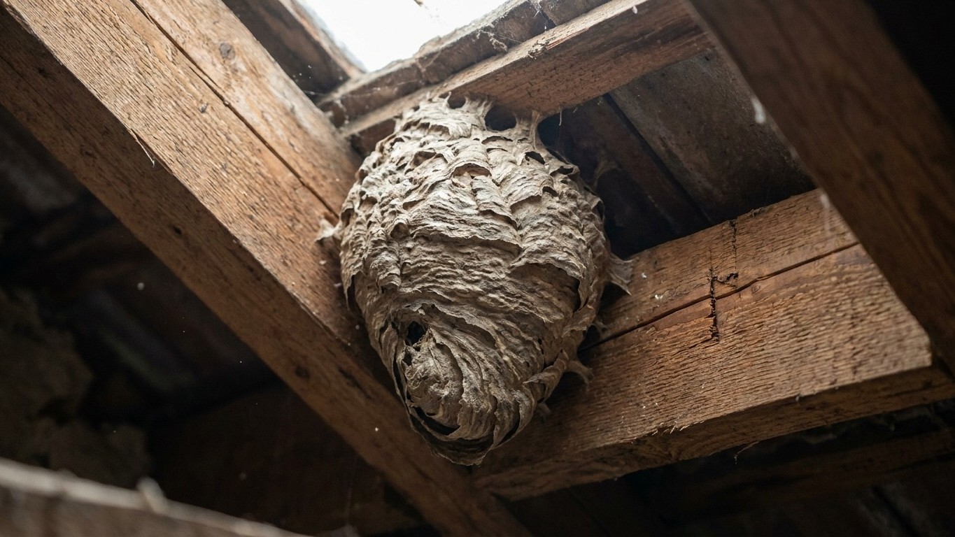 J'ai approché une torche du nid de guêpes sous ma charpente juste pour les faire décamper : le soir même, j'ai compris ce ...
