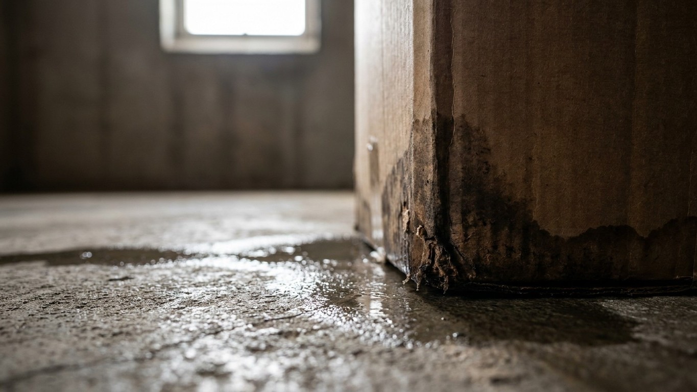 J'ai empilé mes cartons à même la dalle sous l'escalier juste pour libérer le couloir : six mois plus tard, j'ai compris c...