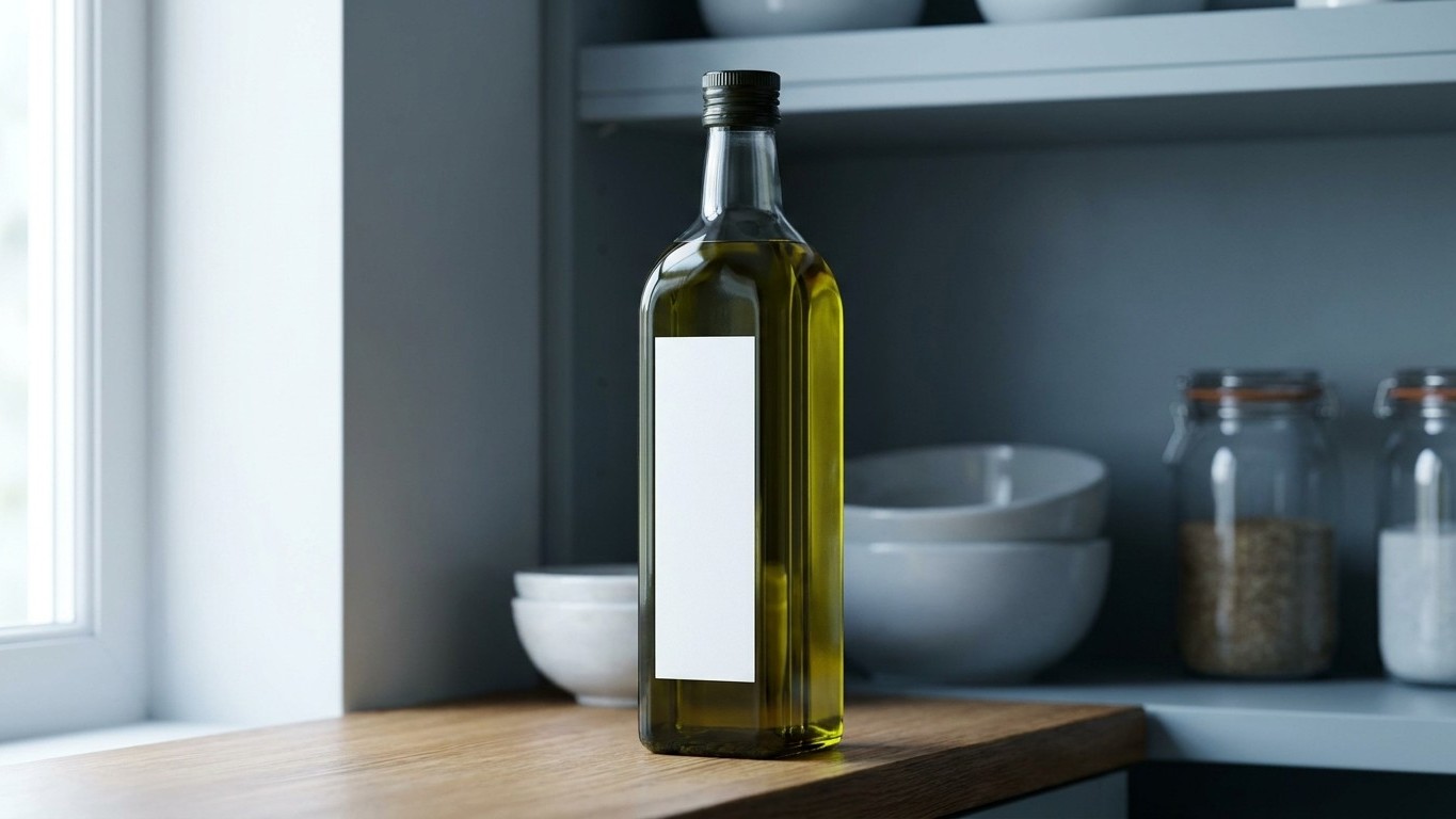 J'ai laissé ma bouteille d'huile d'olive à côté des plaques juste pour l'avoir sous la main : trois semaines plus tard, j'...