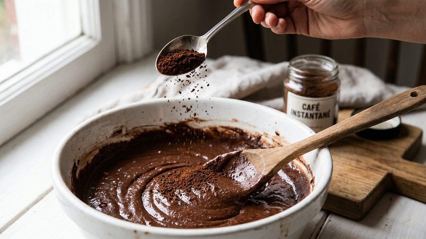 J’ai versé une cuillère de café soluble dans ma pâte au chocolat juste pour tester : mes invités ont cru que j’avais chang...