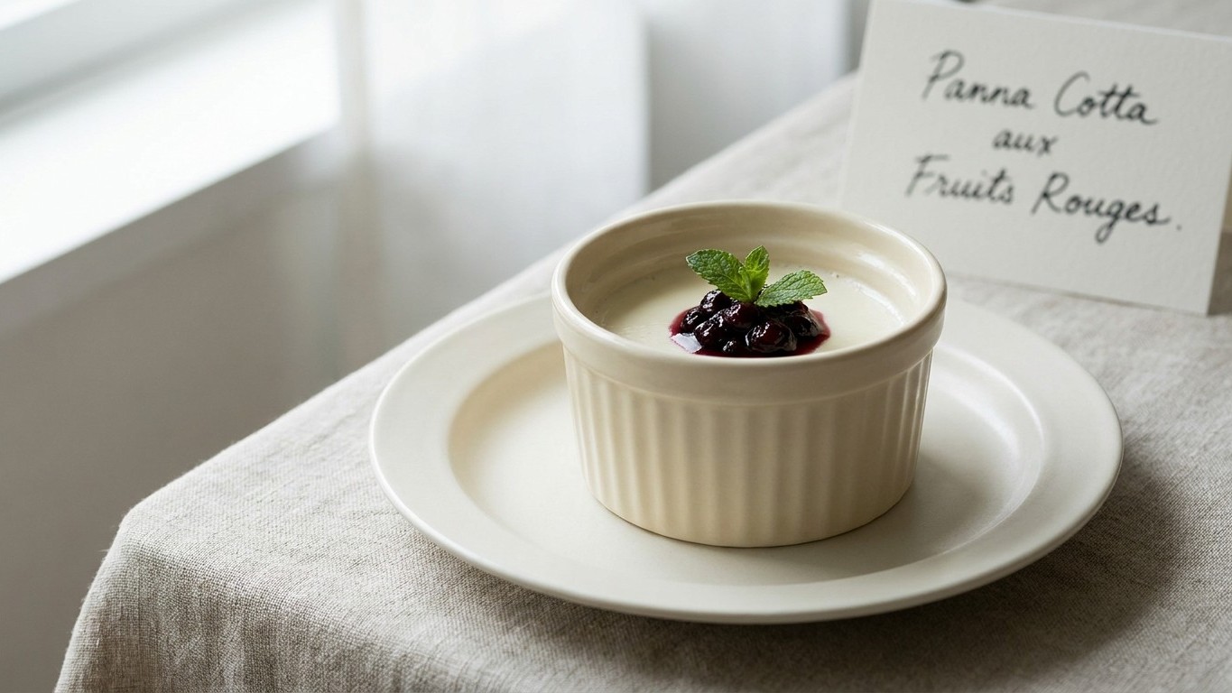 « Je ne mets plus jamais de gélatine dans ma panna cotta » : cette crème réduite à feu doux est devenue mon réflexe du dim...