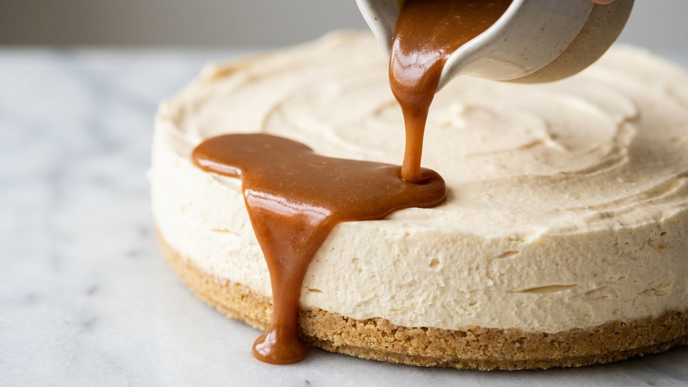 Plus personne n'allume son four pour un cheesecake au caramel beurre salé : voici ce qu'on verse sur le mascarpone (et le ...